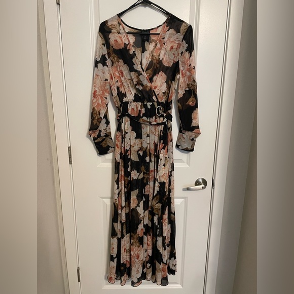 Alexa B Long Floral Dress. Size 4. - Picture 1 of 9